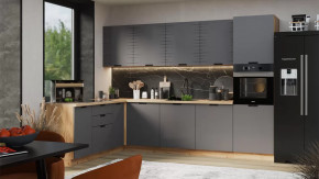 Модульная кухня «Гренада» Дуб Крафт золотой, Холст Вулкан в Пангоды - pangody.mebel-tymen.ru | фото