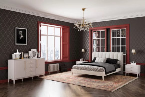 Модульная спальня Джали Персидский жемчуг/Лак Льняной в Пангоды - pangody.mebel-tymen.ru | фото