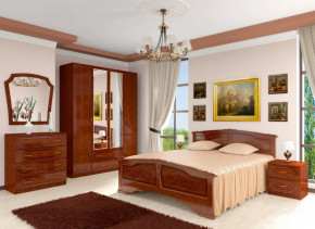 Модульная спальня Лакированный орех в Пангоды - pangody.mebel-tymen.ru | фото