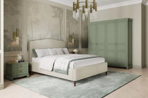 Модульная спальня Лорето Лак Зелёный самшит в Пангоды - pangody.mebel-tymen.ru | фото