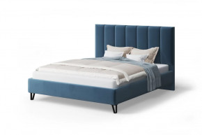 Мягкая кровать Лаура, 1400*2000 мм, синий в Пангоды - pangody.mebel-tymen.ru | фото