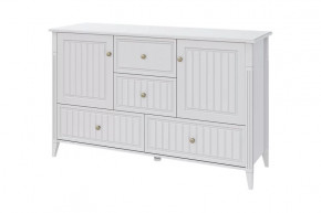 Мэгги Комод 2 двери 4 ящика Белый в Пангоды - pangody.mebel-tymen.ru | фото