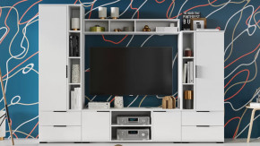 Набор мебели для гостиной «Агата» №3 Белый в Пангоды - pangody.mebel-tymen.ru | фото