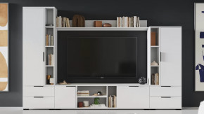 Набор мебели для гостиной «Агата» №4 Белый в Пангоды - pangody.mebel-tymen.ru | фото