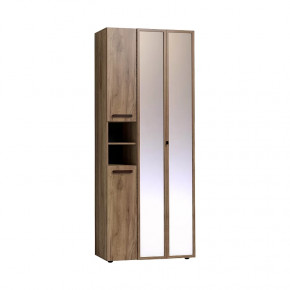 Nature 87 Шкаф для одежды и белья с зеркалом в Пангоды - pangody.mebel-tymen.ru | фото