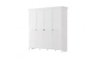 Никеа Шкаф распашной для одежды ШР-4 Белый в Пангоды - pangody.mebel-tymen.ru | фото