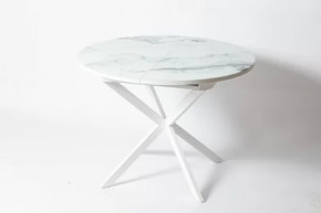 Обеденный стол Стайл 32 Мрамор Приск в Пангоды - pangody.mebel-tymen.ru | фото