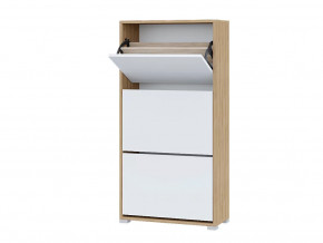 Обувница XL Домино белый в Пангоды - pangody.mebel-tymen.ru | фото