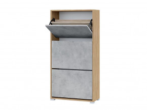 Обувница XL Домино Бетон в Пангоды - pangody.mebel-tymen.ru | фото