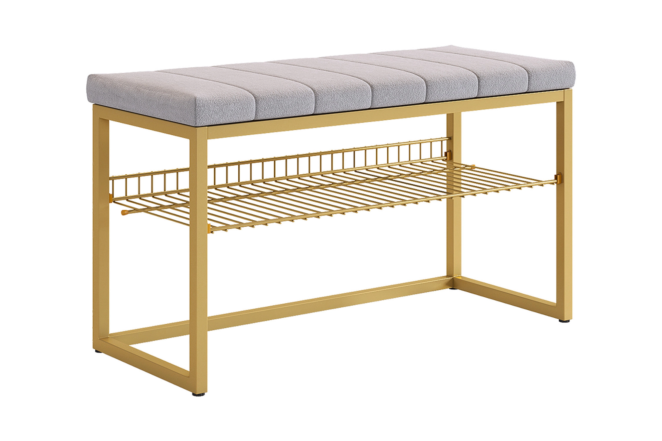 Обувница Классная 2 золото/оникс (велюр) в Пангоды - pangody.mebel-tymen.ru | фото