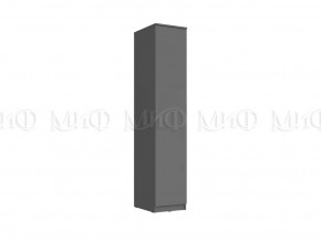 Пенал 1 створка Челси Графит в Пангоды - pangody.mebel-tymen.ru | фото