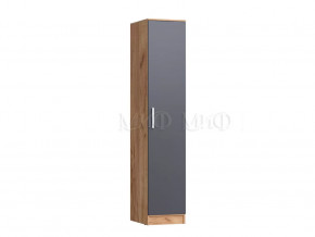 Пенал Мартина ЛДСП Графит, Дуб крафт в Пангоды - pangody.mebel-tymen.ru | фото