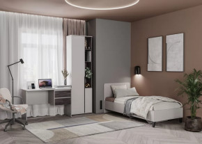 Подростковая НАОМИ, ЛДСП Кашемир/ЛДСП Кашемир в Пангоды - pangody.mebel-tymen.ru | фото