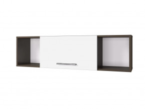 Полка 1200 Ненси Венге-Белый в Пангоды - pangody.mebel-tymen.ru | фото