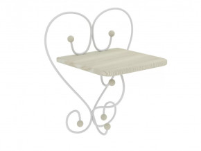 Полка настенная Милсон белая в Пангоды - pangody.mebel-tymen.ru | фото