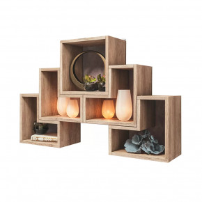 Полка Смарт-1 крафт в Пангоды - pangody.mebel-tymen.ru | фото