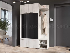 Прихожая Стелла Дуб Крафт Белый в Пангоды - pangody.mebel-tymen.ru | фото