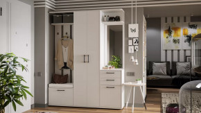 Прихожая «Витра» №3 Белый Ясень в Пангоды - pangody.mebel-tymen.ru | фото