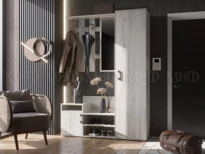 Прихожая Визит Дуб Крафт Белый в Пангоды - pangody.mebel-tymen.ru | фото