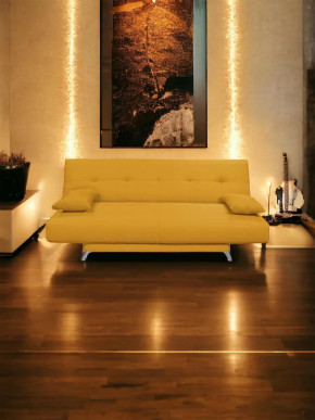 Прямой диван манго 2 Савана Елоу в Пангоды - pangody.mebel-tymen.ru | фото