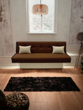 Прямой диван манго 4 Нео Шоколад/Подушки Нео Латте в Пангоды - pangody.mebel-tymen.ru | фото