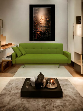 Прямой диван с подлокотниками манго 3 Савана Грин в Пангоды - pangody.mebel-tymen.ru | фото