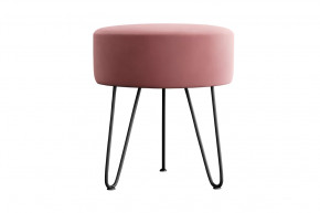 Пуф Берг Велюр Ультра коралл в Пангоды - pangody.mebel-tymen.ru | фото