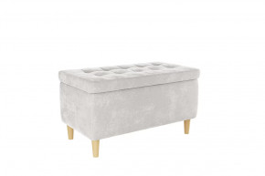 Пуф Чарли 2 галька (велюр) в Пангоды - pangody.mebel-tymen.ru | фото