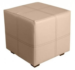 Пуф детский квадратный Марио (бежевый) в Пангоды - pangody.mebel-tymen.ru | фото