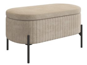 Пуф Винни капучино (велюр) в Пангоды - pangody.mebel-tymen.ru | фото