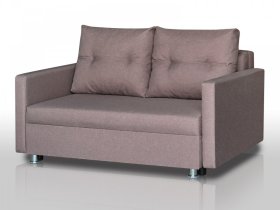 Диван Реал 120 с подлокотниками латте в Пангоды - pangody.mebel-tymen.ru | фото