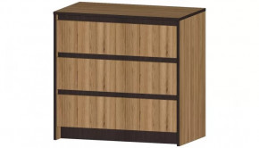 Серия Бостон Комод 3 ящика дуб вотан в Пангоды - pangody.mebel-tymen.ru | фото