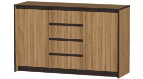 Серия Бостон Комод большой дуб крафт в Пангоды - pangody.mebel-tymen.ru | фото