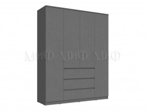 Шкаф 1600 Челси Графит в Пангоды - pangody.mebel-tymen.ru | фото