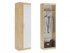 Шкаф 2-створчатый Макси дуб сонома/белое дерево в Пангоды - pangody.mebel-tymen.ru | фото