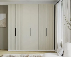 Шкаф 2250 Капучино нубук Аква в Пангоды - pangody.mebel-tymen.ru | фото