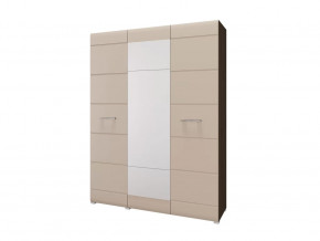 Шкаф 3-х створчатый Ненси Венге-Капучино в Пангоды - pangody.mebel-tymen.ru | фото