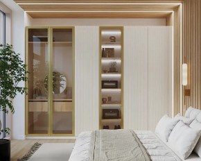 Шкаф 3000 Тальк Вельвет в Пангоды - pangody.mebel-tymen.ru | фото