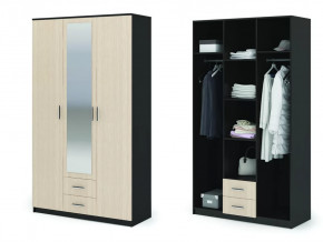 Шкаф 3х створчатый Гармония ШК 601 М в Пангоды - pangody.mebel-tymen.ru | фото