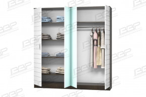 Шкаф 4х-створчатый МС спальня Афина МДФ глянец в Пангоды - pangody.mebel-tymen.ru | фото