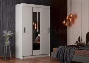 Шкаф Басямиф, белый в Пангоды - pangody.mebel-tymen.ru | фото