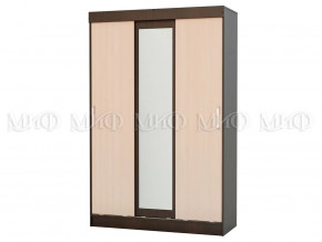 Шкаф Басямиф, дуб беленый/венге в Пангоды - pangody.mebel-tymen.ru | фото