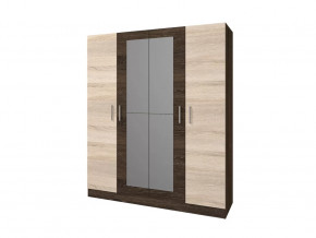 Шкаф четырехстворчатый Леси Кантербери-Сономо в Пангоды - pangody.mebel-tymen.ru | фото