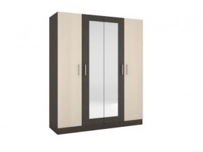 Шкаф четырехстворчатый Леси Венге-Дуб в Пангоды - pangody.mebel-tymen.ru | фото