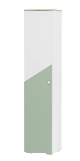 Шкаф для белья Банни НМ 041.43 Меренга/Макарун в Пангоды - pangody.mebel-tymen.ru | фото