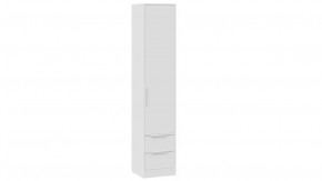 Шкаф для белья «Марли» Белый в Пангоды - pangody.mebel-tymen.ru | фото