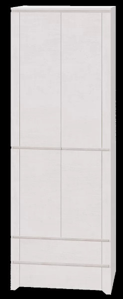 Шкаф для одежды 2-х дв. «Твист» №1 в Пангоды - pangody.mebel-tymen.ru | фото