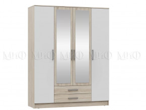 Шкаф для одежды 4-дверный Мартина ЛДСП в Пангоды - pangody.mebel-tymen.ru | фото