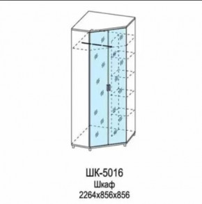 Шкаф для одежды и белья ШК-5016 Грейс в Пангоды - pangody.mebel-tymen.ru | фото
