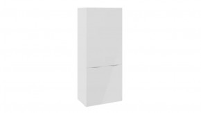 Шкаф для одежды с 2 дверями со стеклом «Глосс» в Пангоды - pangody.mebel-tymen.ru | фото